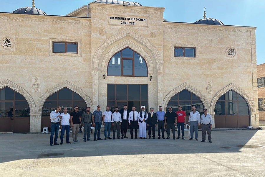 Mardin’de Bir Hayır Külliyesi: Hacı Mehmet Şerif Ökmen Camii Hizmete Açıldı